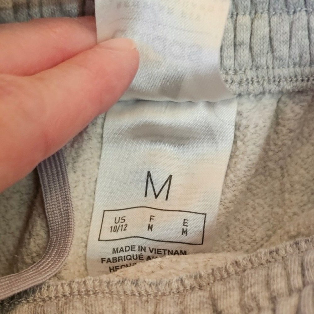 Adidas Youth Boys Gray Logo Jogger Sweatpants Size M 10/12 Regular Fit - Picture 3 of 4